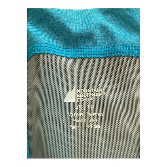 MEC | Racerback Tank Top Blue With Drawstring Waist - Size XS - Picture 6 of 10